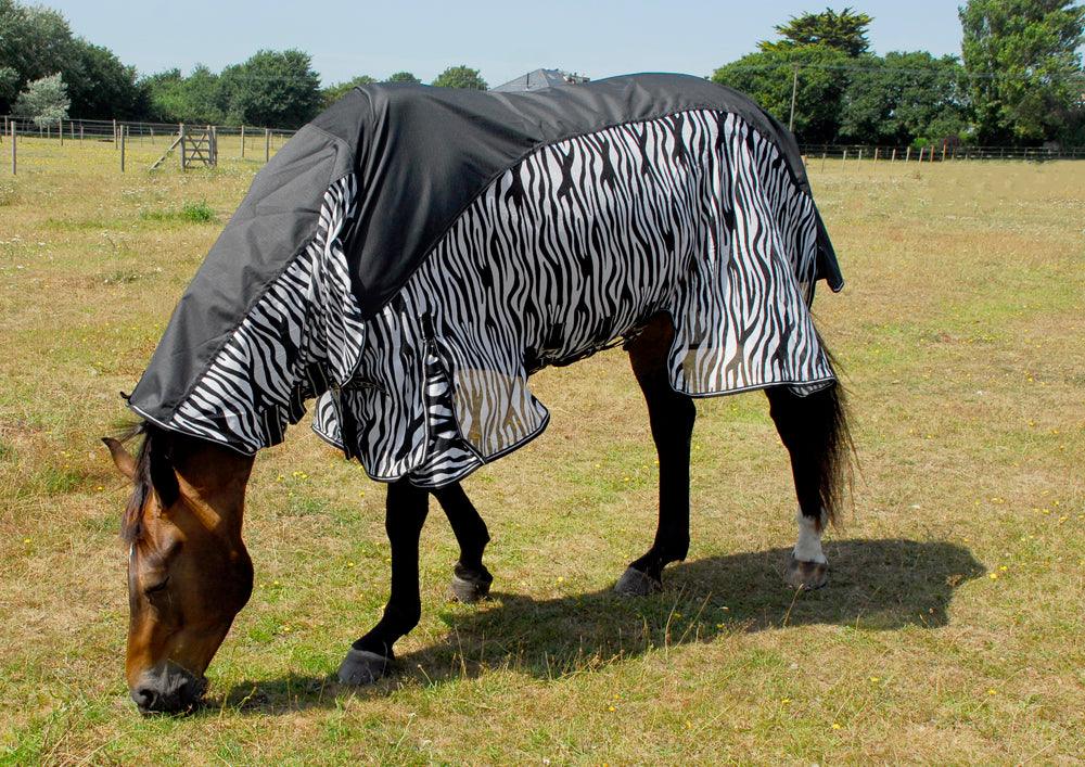 Masai Chemise Anti Mouches et Impermeable Zebre - SHOPHORSE