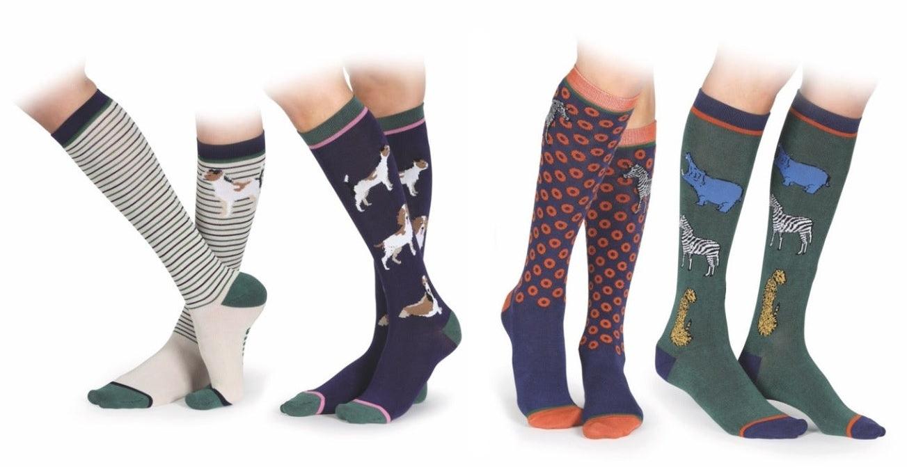 Shires Chaussettes Bamboo Enfants - 2 Paires - SHOPHORSE