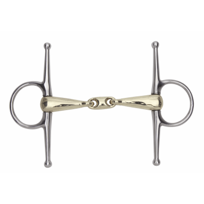 Shires Mors Aiguille Double Brisure en Alliage de Laiton - SHOPHORSE