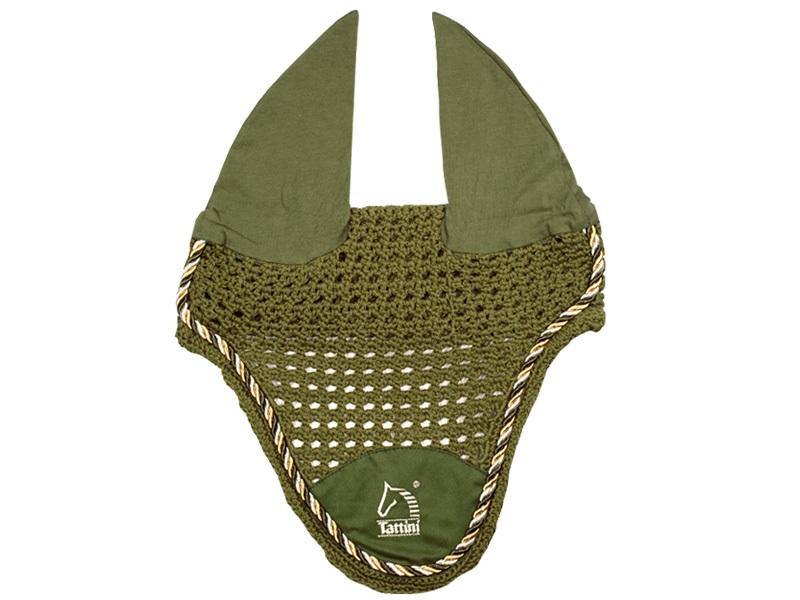 Tattini Bonnet Bicolore Vert - SHOP HORSE