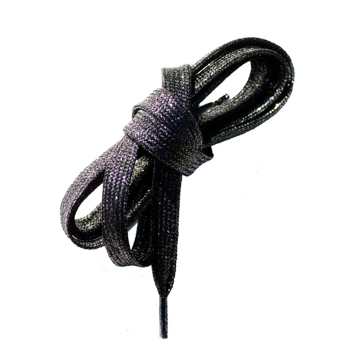 Tattini Lacets  Pitbull Noir Lurex - SHOP HORSE